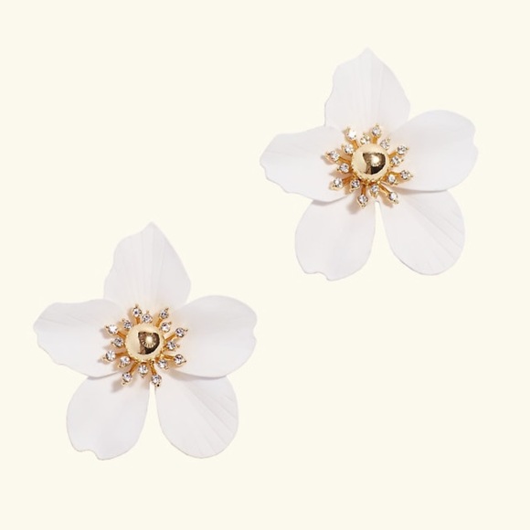 Lilly Pulitzer Jewelry - Lilly Pulitzer Oversized Orchid Earrings